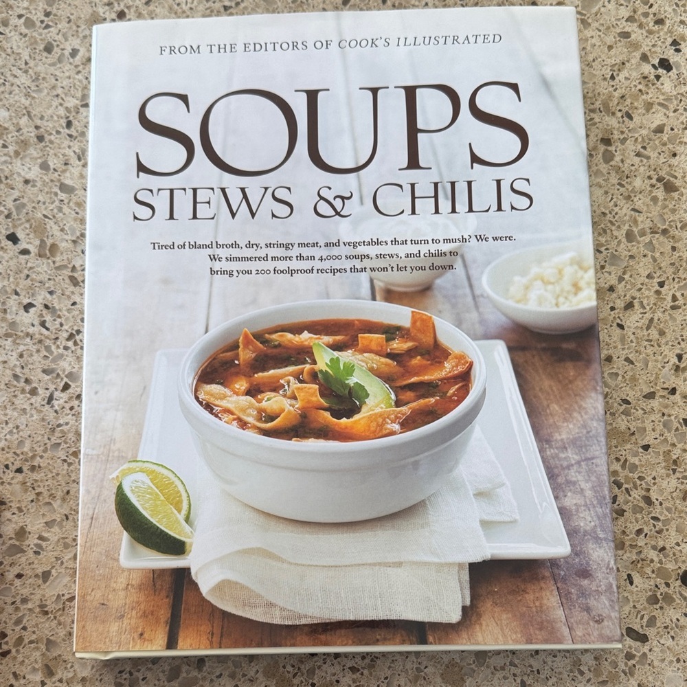 Soups, Stews & Chilis Cookbook